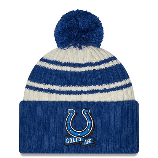 INDIANAPOLIS COLTS 2022 SIDELINE POM KNIT
