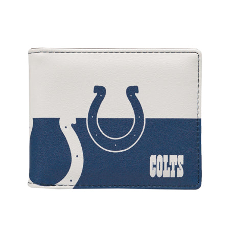 CARTERA DE DOS PLEGABLES CON LOGO INDIANAPOLIS COLTS