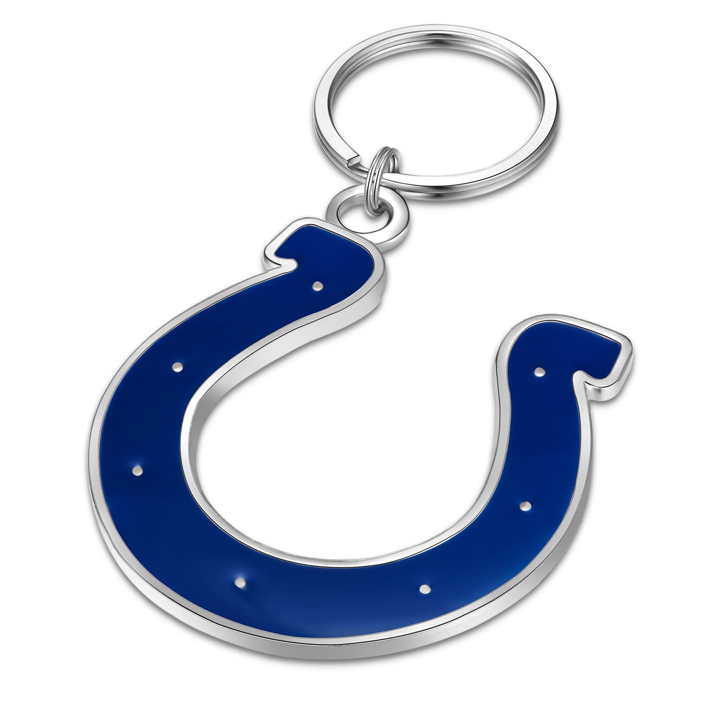 INDIANAPOLIS COLTS TEAM LOGO KEYCHAIN