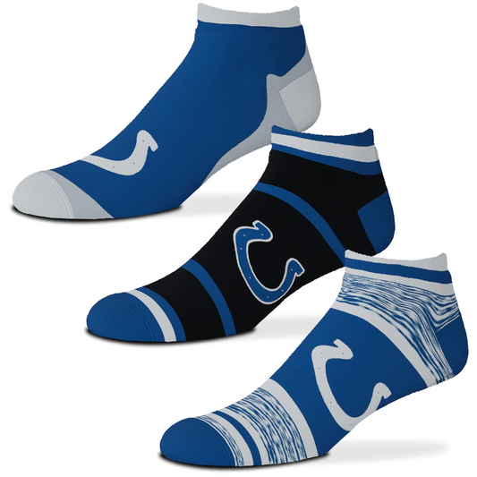 INDIANOPOLIS COLTS 3-PACK CASH SOCKS