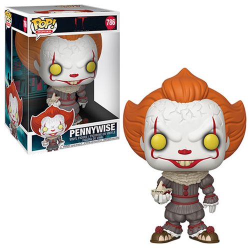 IT: PENNYWISE WITH BOAT 10" FUNKO POP