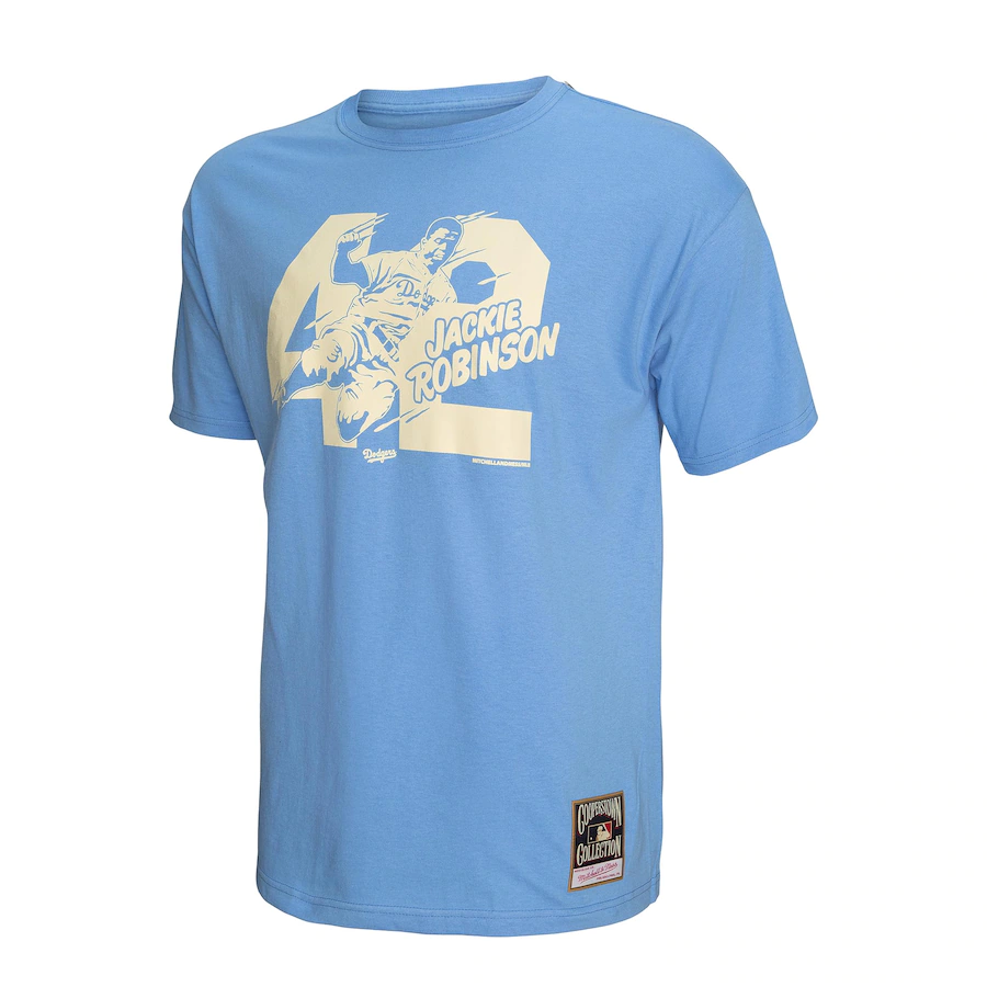 JACKIE ROBINSON CAMISETA MITCHELL &amp; NESS SLIDING 42 PARA HOMBRE