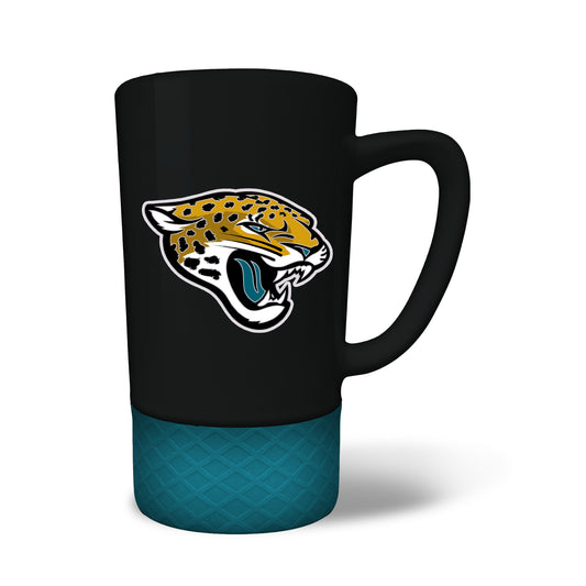 NFL Jacksonville Jaguars 14oz Rocks Glass Set with Silicone Grip - 2pc