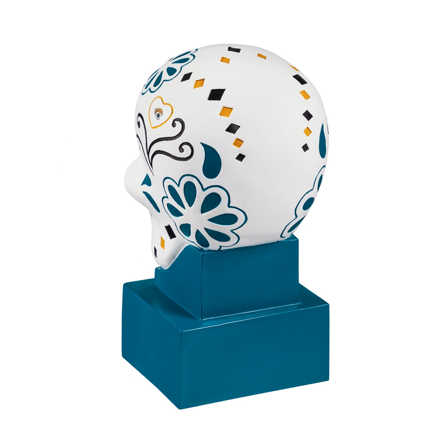 JACKSONVILLE JAGUARS SUGAR SKULL HEAD