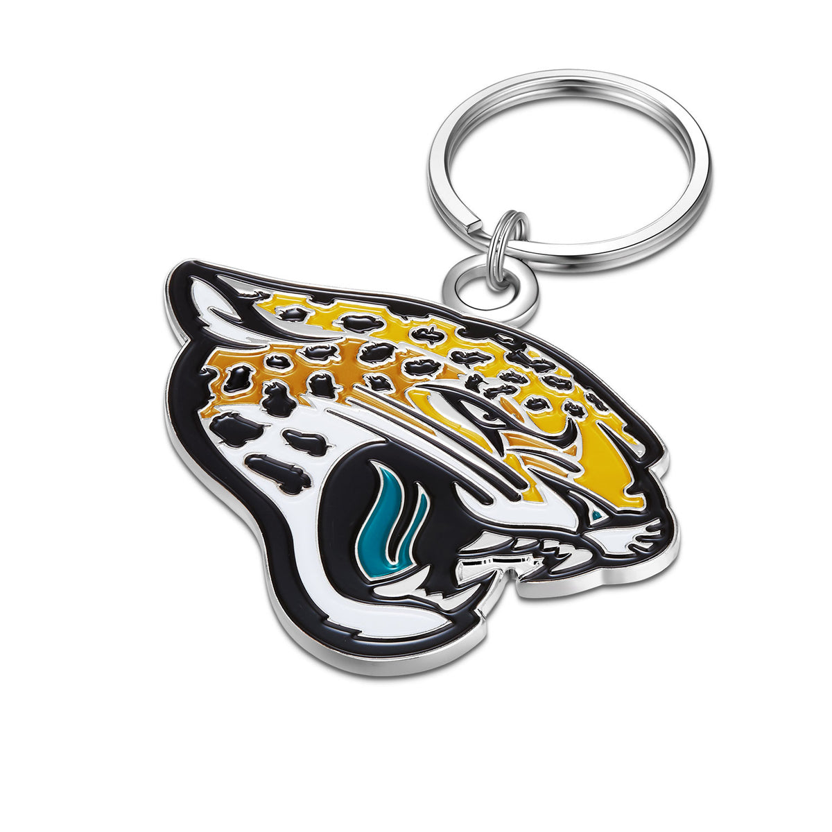 JACKSONVILLE JAGUARS TEAM LOGO KEYCHAIN