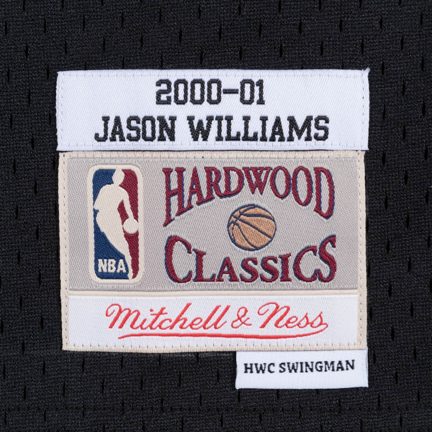 JASON WILLIAMS MEN'S MITCHELL & NESS 00-01' SWINGMAN JERSEY