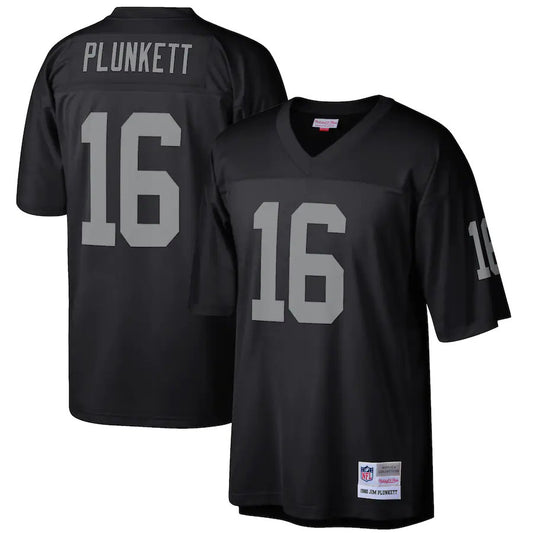 JIM PLUNKETT LAS VEGAS RAIDERS MEN'S MITCHELL & NESS LEGACY JERSEY