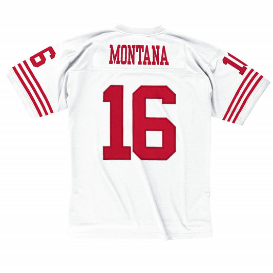 JOE MONTANA JERSEY PREMIER 1990 BLANCO MITCHELL &amp; NESS PARA HOMBRE