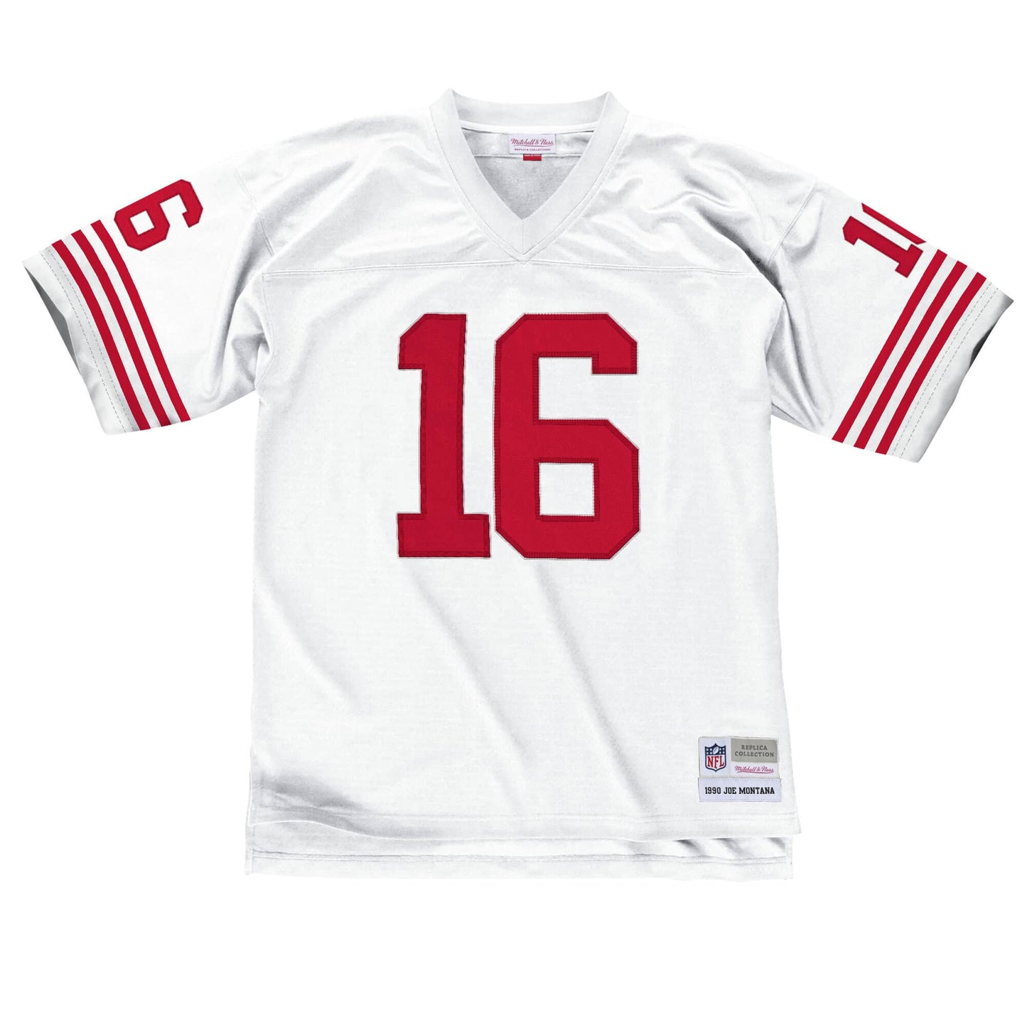 JOE MONTANA JERSEY PREMIER 1990 BLANCO MITCHELL &amp; NESS PARA HOMBRE