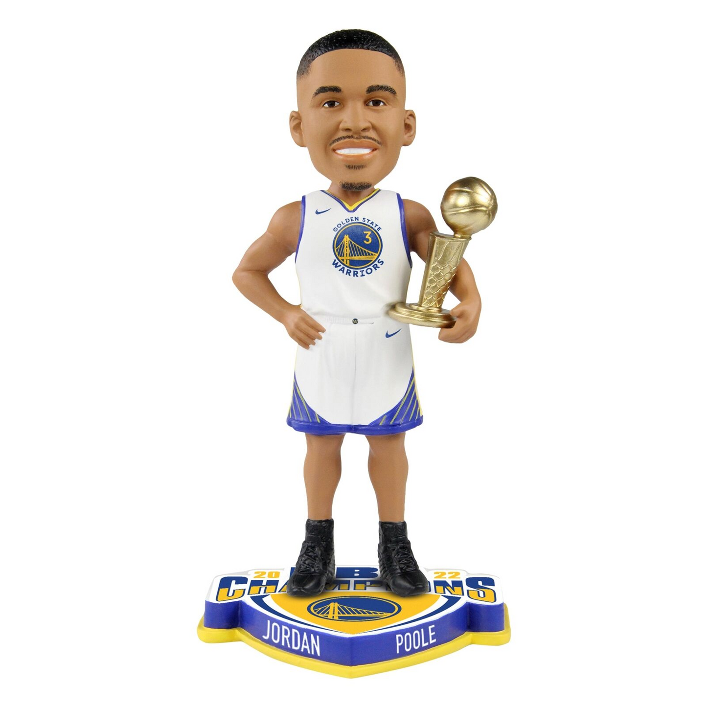 JORDAN POOLE GOLDEN STATE WARRIORS CAMPEONES BOBBLEHEAD