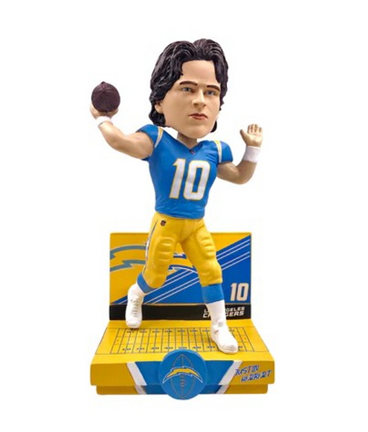 JUSTIN HERBERT LOS ANGELES CHARGERS HIGHLIGHT BOBBLEHEAD