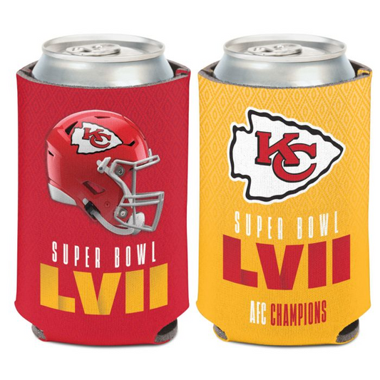 KANSAS CITY CHIEFS 2022 AFC CONFERENCE CHAMPIONS PARTICIPANTE 12 OZ. PORTA LATAS