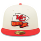 KANSAS CITY CHIEFS 2022 SIDELINE 59FIFTY FITTED HAT