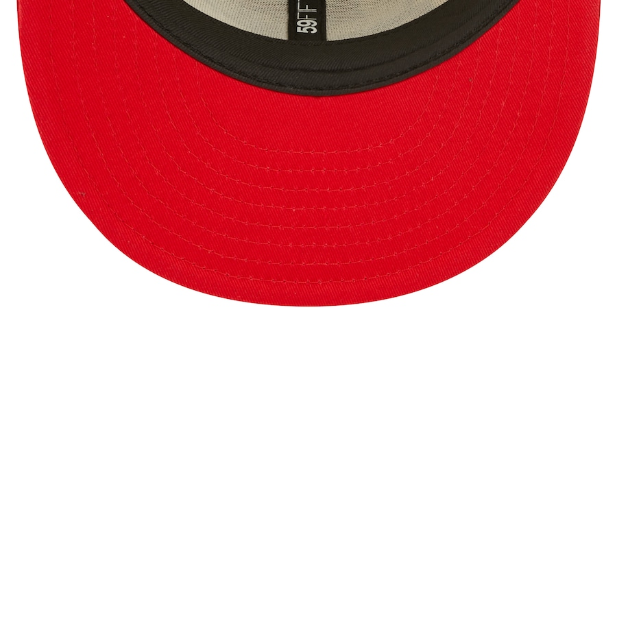 KANSAS CITY CHIEFS 2022 SIDELINE 59FIFTY FITTED HAT
