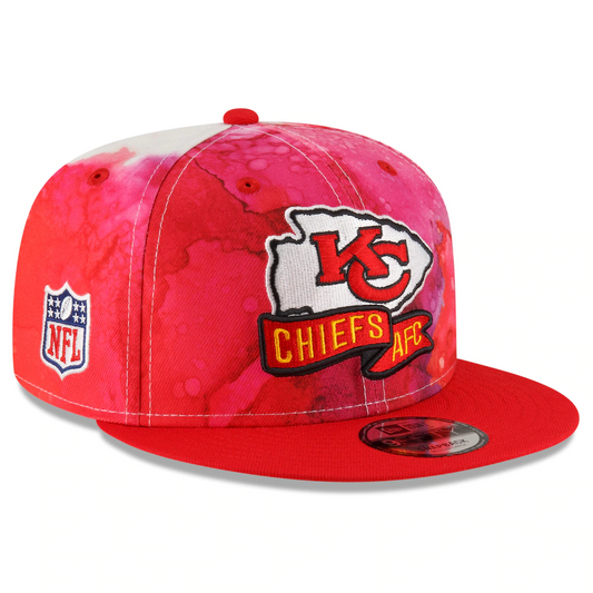 KANSAS CITY CHIEFS 2022 SIDELINE 9FIFTY SNAPBACK - TINTA