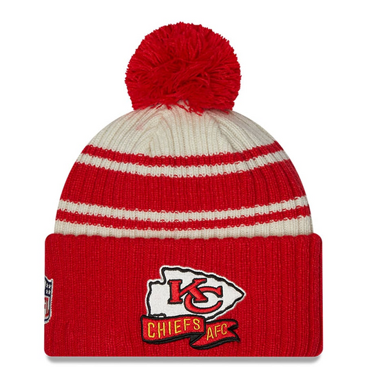 KANSAS CITY CHIEFS 2022 SIDELINE POM KNIT