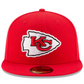 KANSAS CITY CHIEFS 2022 SUPER BOWL LVII SIDE PATCH 59FIFTY FITTED HAT