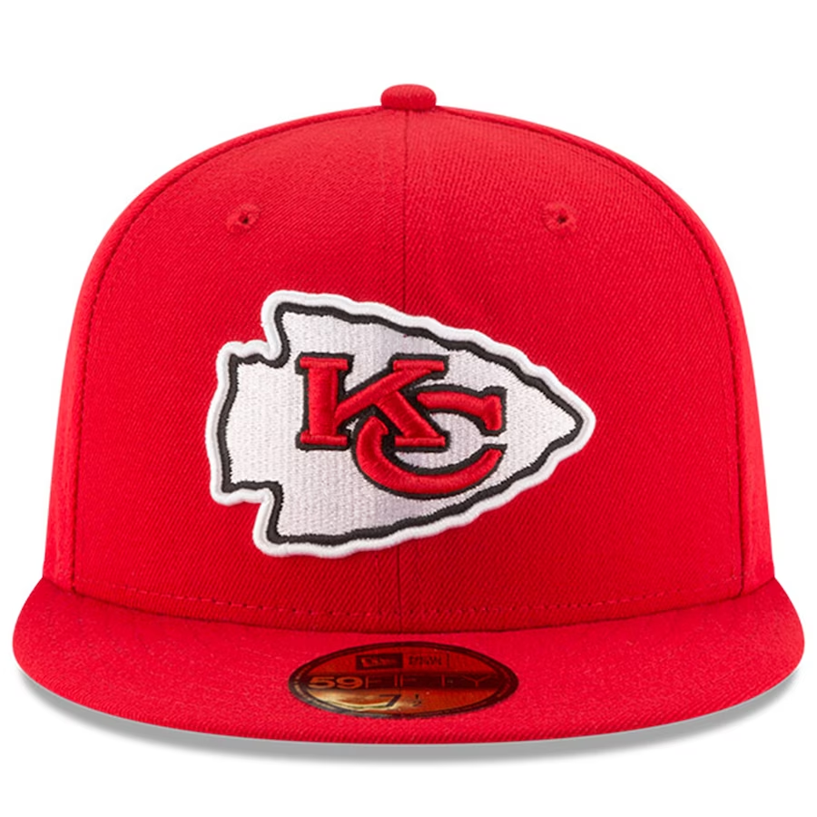 KANSAS CITY CHIEFS 2022 SUPER BOWL LVII PARCHE LATERAL 59FIFTY SOMBRERO AJUSTADO