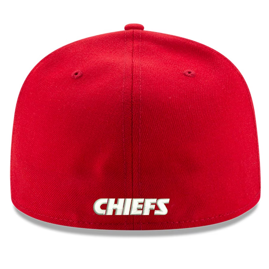 KANSAS CITY CHIEFS 2022 SUPER BOWL LVII PARCHE LATERAL 59FIFTY SOMBRERO AJUSTADO
