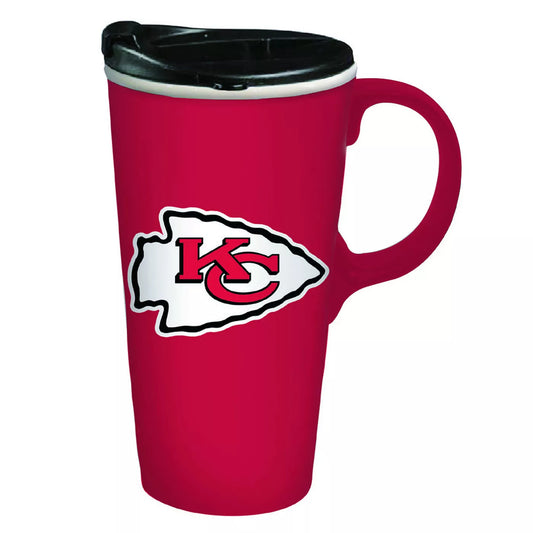 KANSAS CITY CHIEFS BOXED TRAVEL LATTE