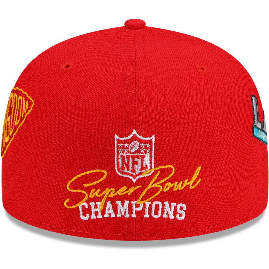 KANSAS CITY CHIEFS COUNT THE RINGS 59FIFTY FITTED