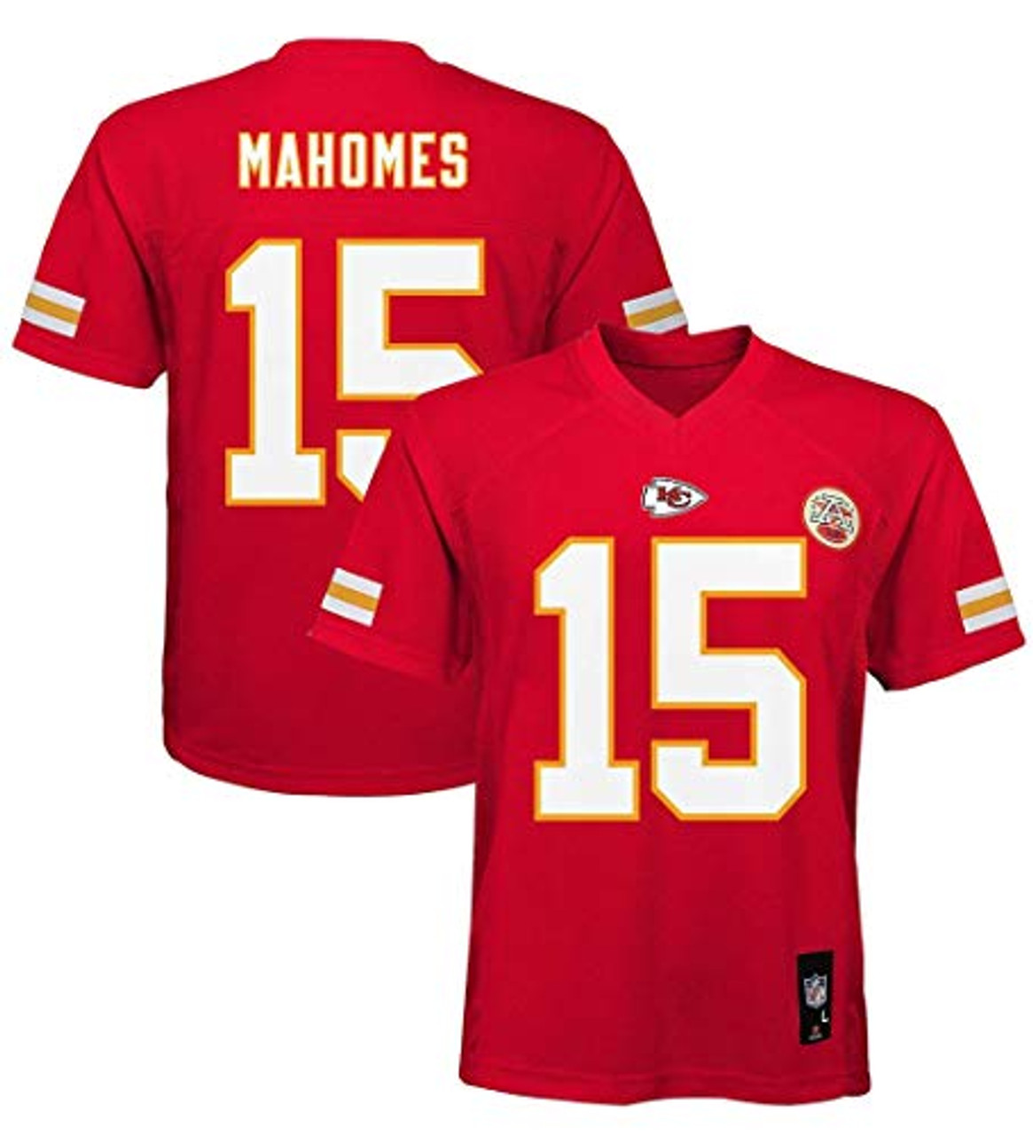 KANSAS CITY CHIEFS PATRICK MAHOMES KIDS MID TIER JERSEY