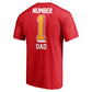KANSAS CITY CHIEFS MEN'S FATHERS DAY T-SHIRT