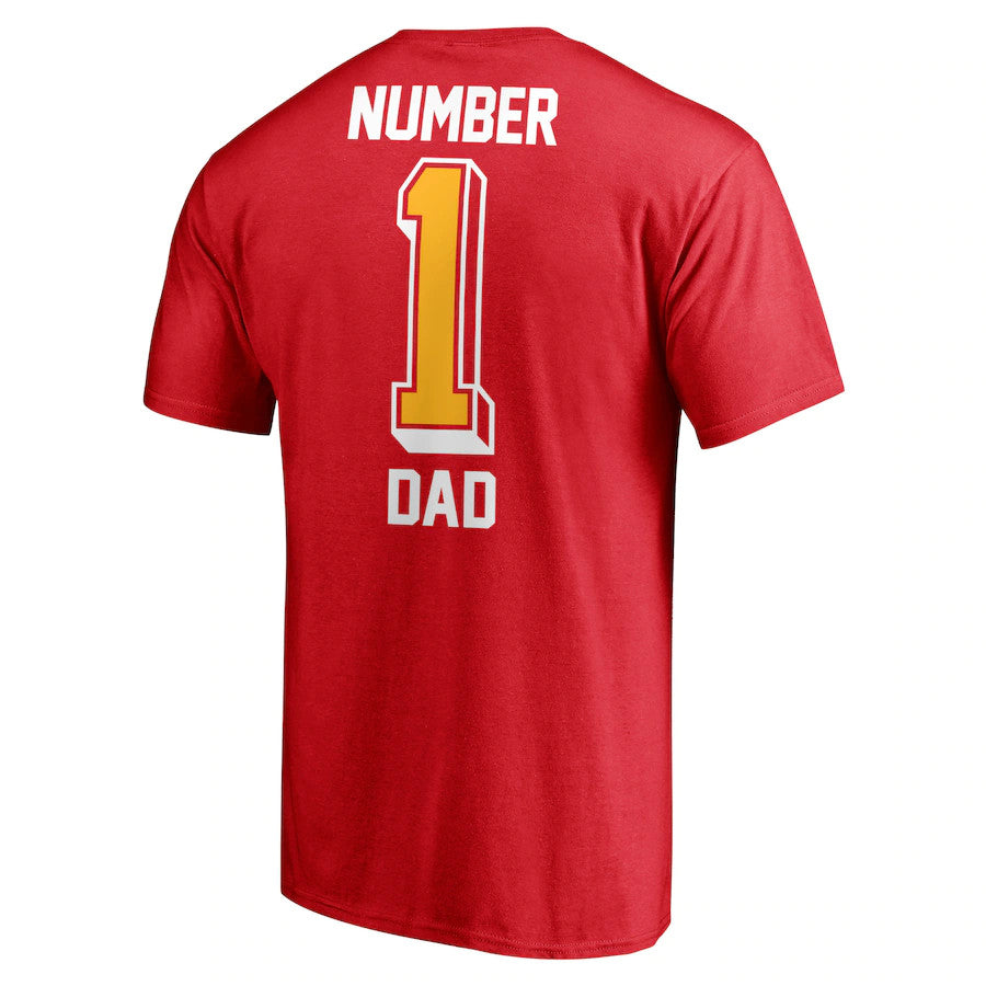KANSAS CITY CHIEFS MEN'S FATHERS DAY T-SHIRT