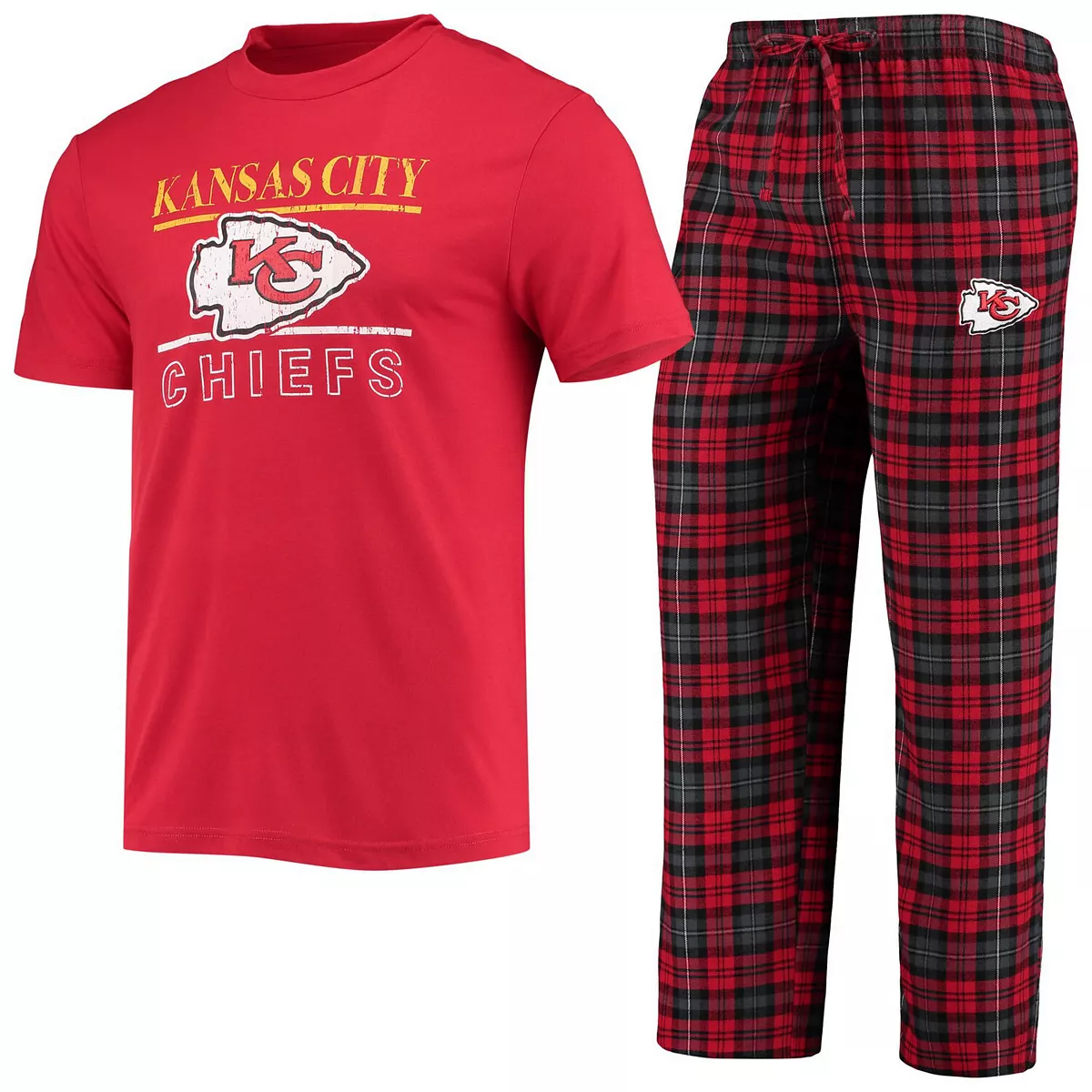 CONJUNTO DE PIJAMA LODGE PARA HOMBRE DE KANSAS CITY CHIEFS