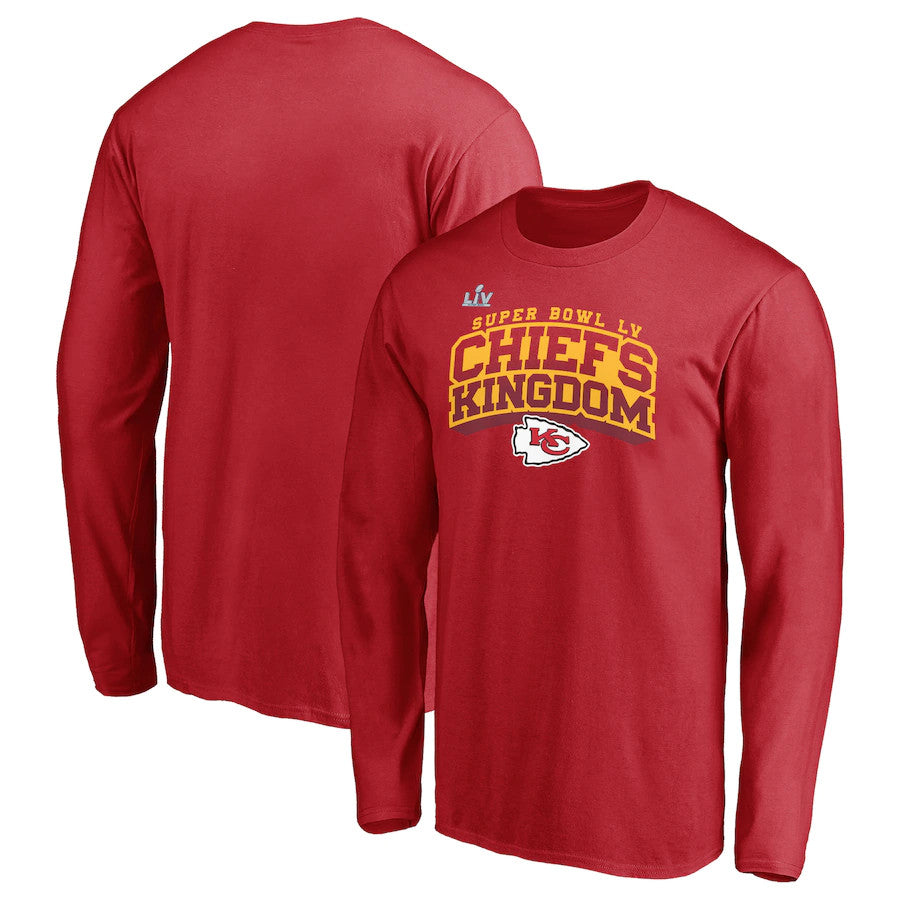 KANSAS CITY CHIEFS MEN'S LONG SLEEVE SBLV BREAK SPEED T-SHIRT