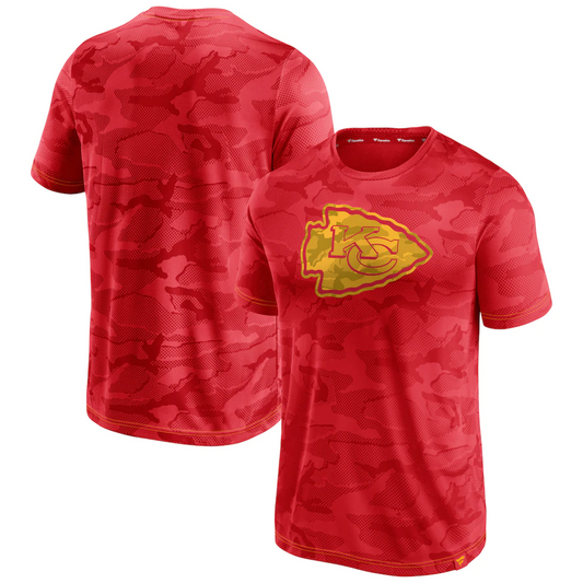 KANSAS CITY CHIEFS MEN'S PRIMARY CAMO JACQUARD TEE