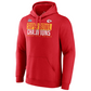 KANSAS CITY CHIEFS MEN'S SUPER BOWL LVII CHAMPIONS FOAM FINGER HOODIE SWEATSHIRT