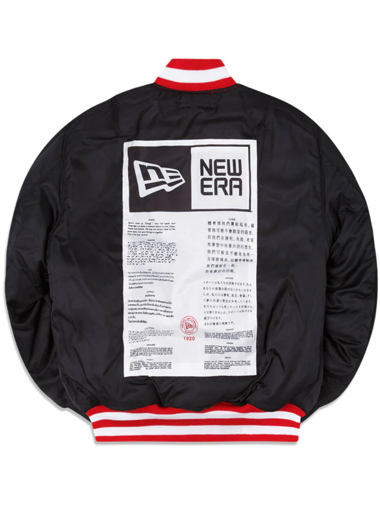 Navy Blue Houston Astros Alpha Industries x New Era Reversible MA-1 Bomber Jacket 2XL