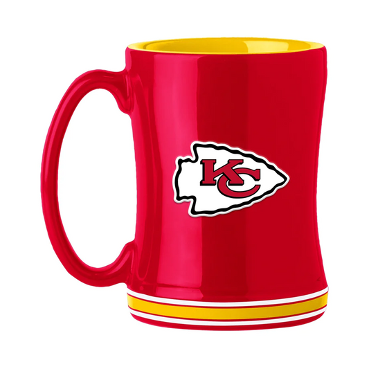 KANSAS CITY CHIEFS RELIEF MUG