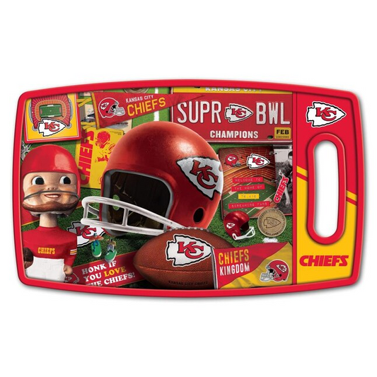 TABLA DE CORTAR RETRO DE KANSAS CITY CHIEFS