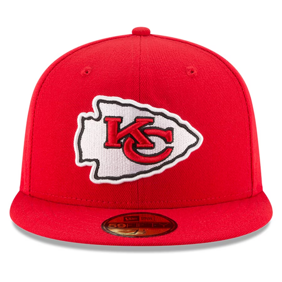 fitted kansas city chiefs hat
