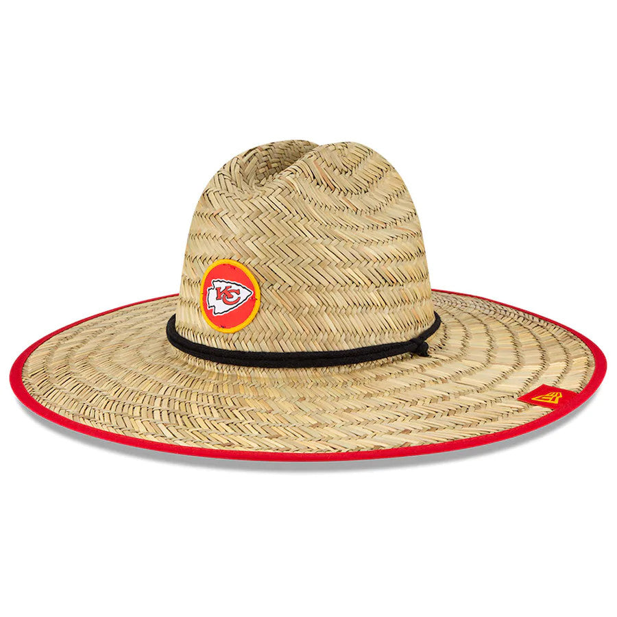 SOMBRERO DE PAJA DE ENTRENAMIENTO DE JEFES DE KANSAS CITY