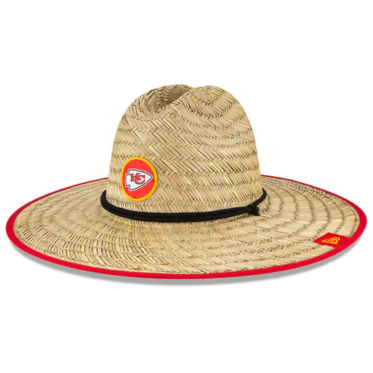 SOMBRERO DE PAJA DE ENTRENAMIENTO DE JEFES DE KANSAS CITY