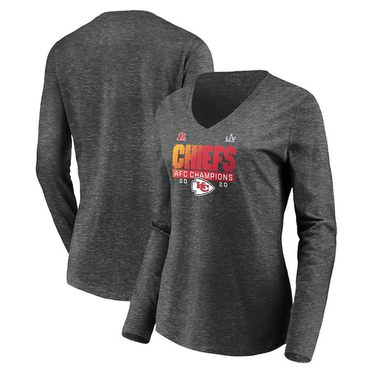 KANSAS CITY CHIEFS WOMEN'S SBLV SCRAMBLE T-SHIRT