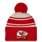 KANSAS CITY CHIEFS YOUTH 2022 SIDELINE SPORT DE PUNTO CON POMPONES