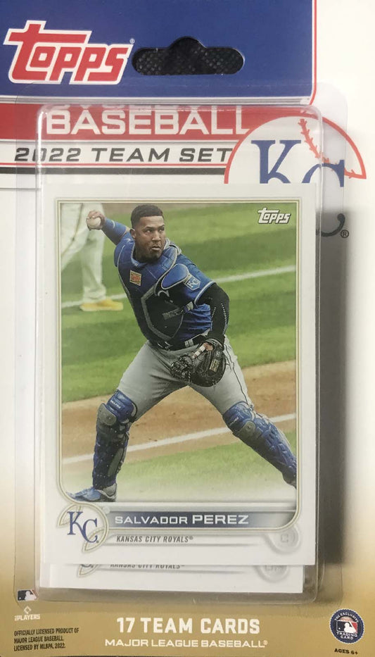 KANSAS CITY ROYALS 2022 TOPPS TEAM SET