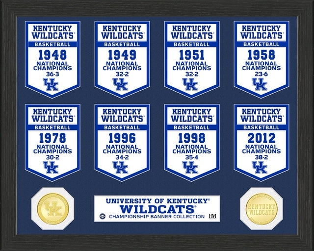 KENTUCKY WILDCATS BANNER COLLECTION PHOTO