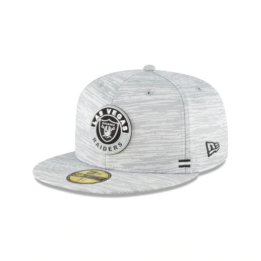 LAS VEGAS RAIDERS 2020 LÍNEA LATERAL 59FIFTY AJUSTADO