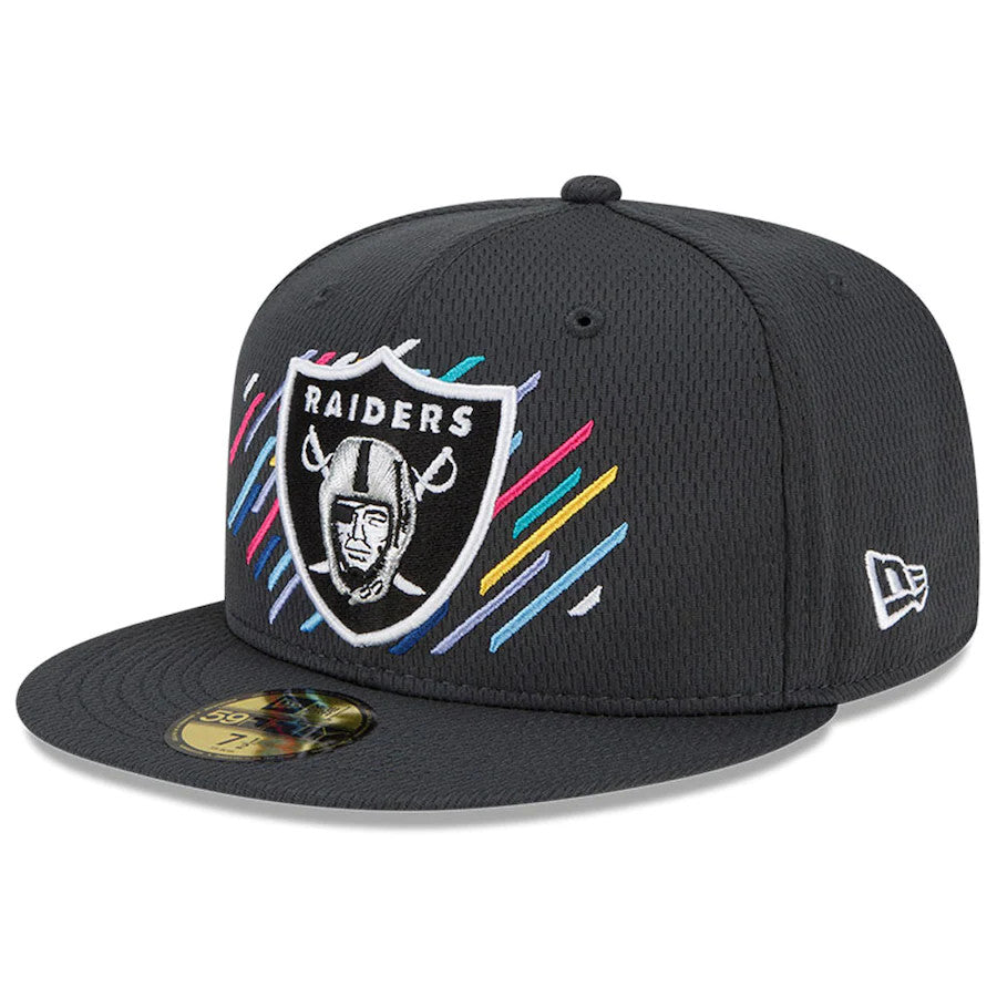 LAS VEGAS RAIDERS 2021 CRUCIAL CATCH 59FIFTY EQUIPADO