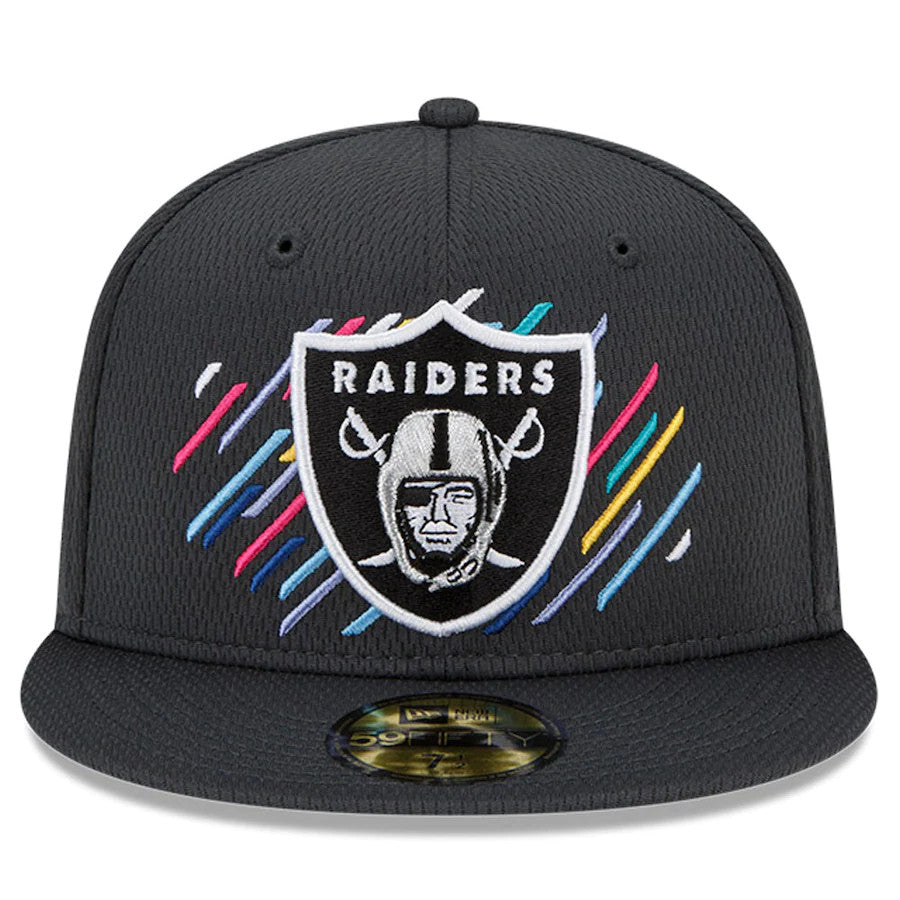 LAS VEGAS RAIDERS 2021 CRUCIAL CATCH 59FIFTY EQUIPADO