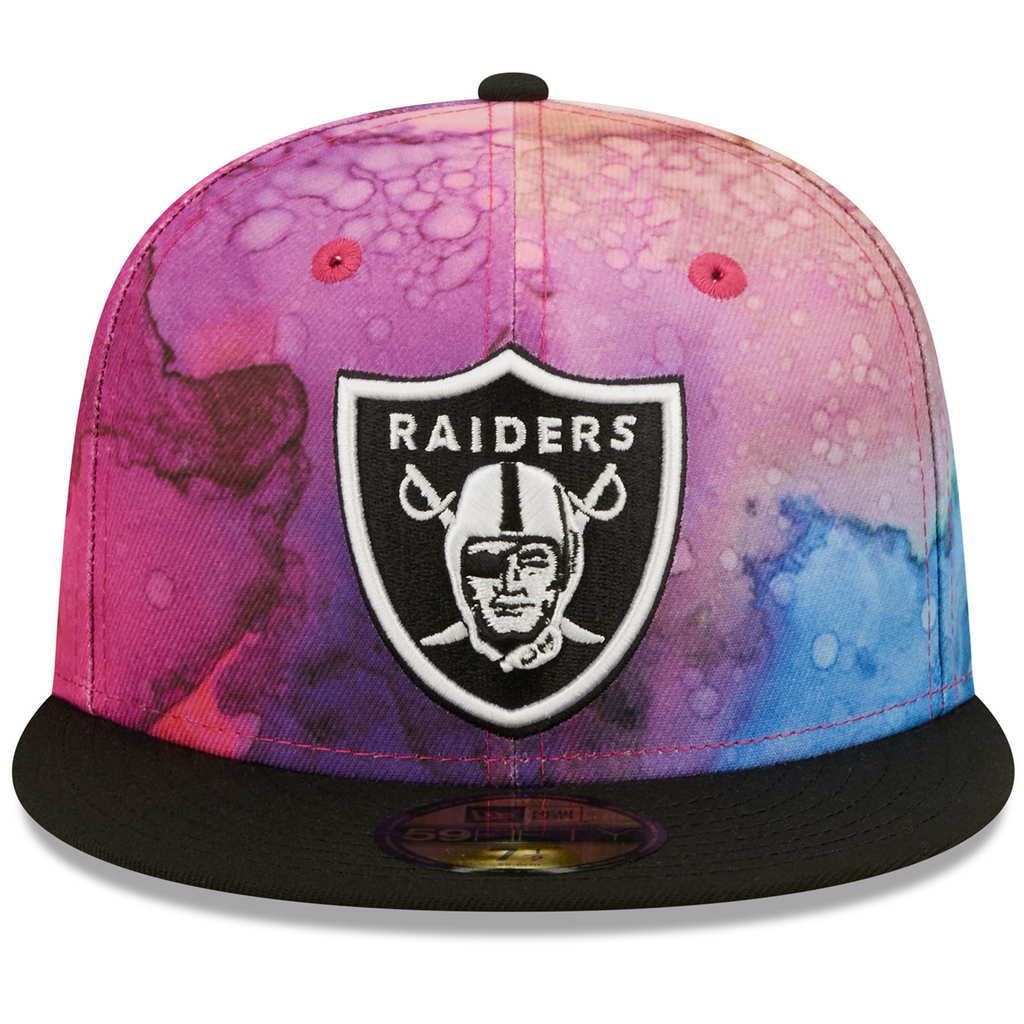 GORRO AJUSTADO CRUCIAL CATCH 59FIFTY DE LAS VEGAS RAIDERS 2022