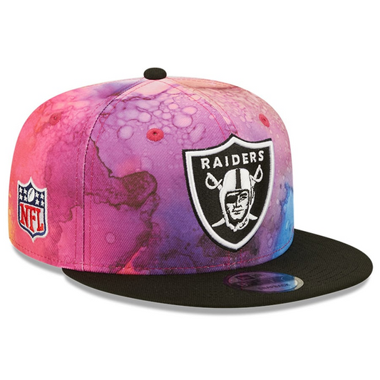 GORRA CRUCIAL CATCH 9FIFTY DE LAS VEGAS RAIDERS 2022