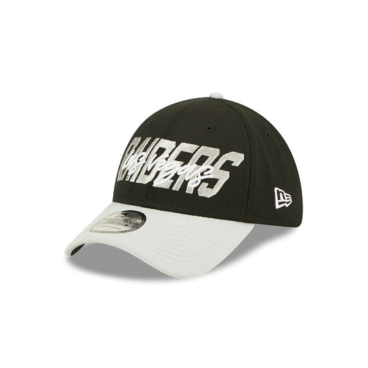 LAS VEGAS RAIDERS 2022 DRAFT 39THIRTY FLEX FIT HAT