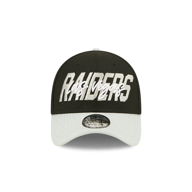 LAS VEGAS RAIDERS 2022 DRAFT 39THIRTY FLEX FIT HAT