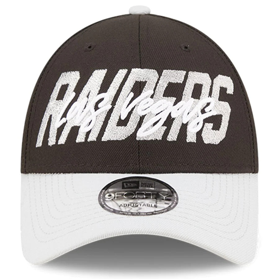 LAS VEGAS RAIDERS 2022 DRAFT 9FORTY ADJUSTABLE HAT